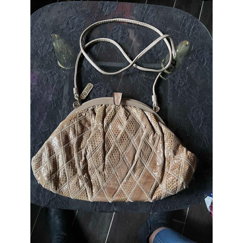 COPY - Vintage Caprice snakeskin Crossbody purse